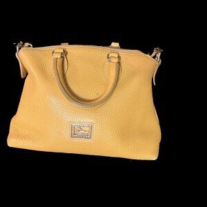 Dooney & Bourke Mustard Yellow Leather Bag